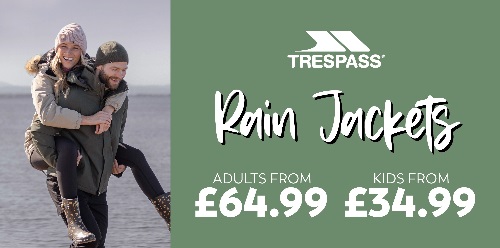 Trespass - Autumn Range 2 rain jackets