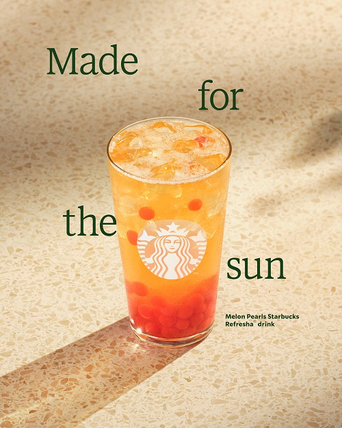 Summer at Starbucks 1 Sunkissed Melon
